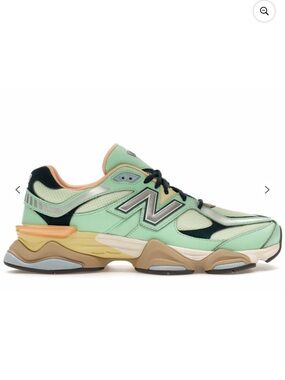 New Balance Mint Green Chunky Runner with Pastel Accents